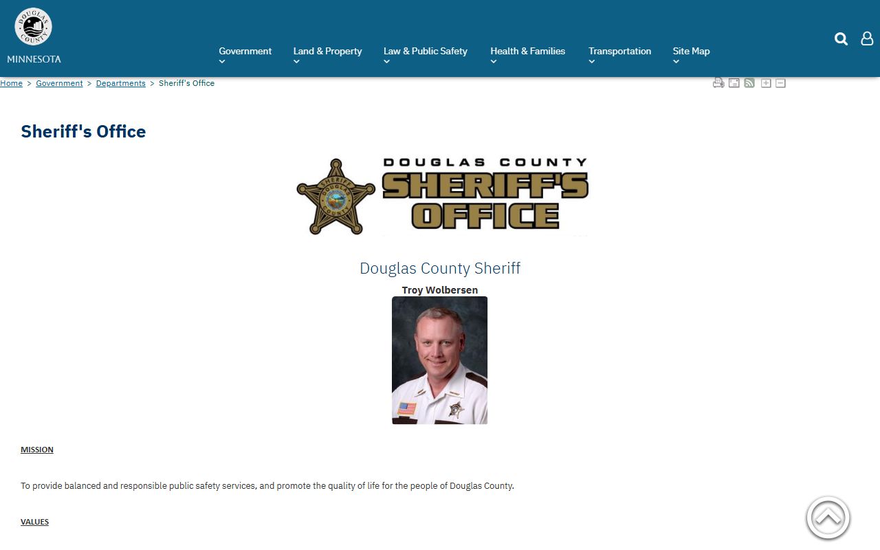 Douglas County arrest records sheriff office source