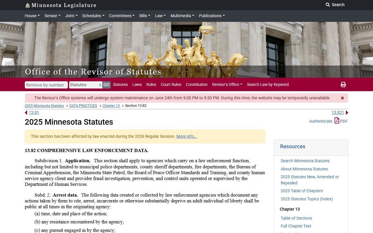Douglas County criminal court records law enforcement data rules