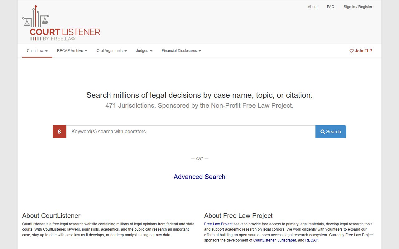 Douglas County traffic court records CourtListener legal research