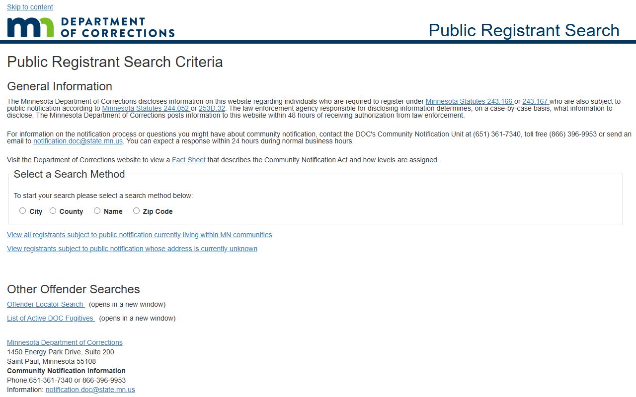 Douglas County warrant records predatory offender public search